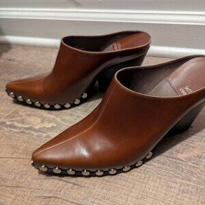 Jeffrey Campbell studded leather mule